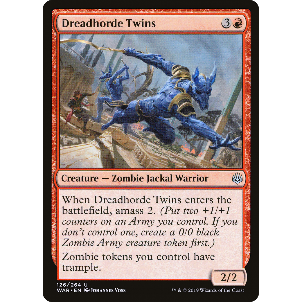 Dreadhorde Twins (WAR-126) - War of the Spark