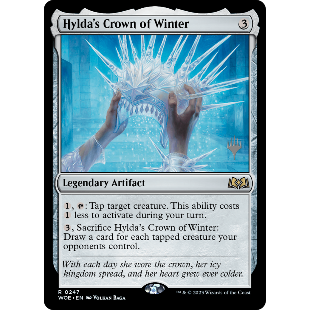Hylda's Crown of Winter (PPWOE-247P) - Wilds of Eldraine Promos Foil