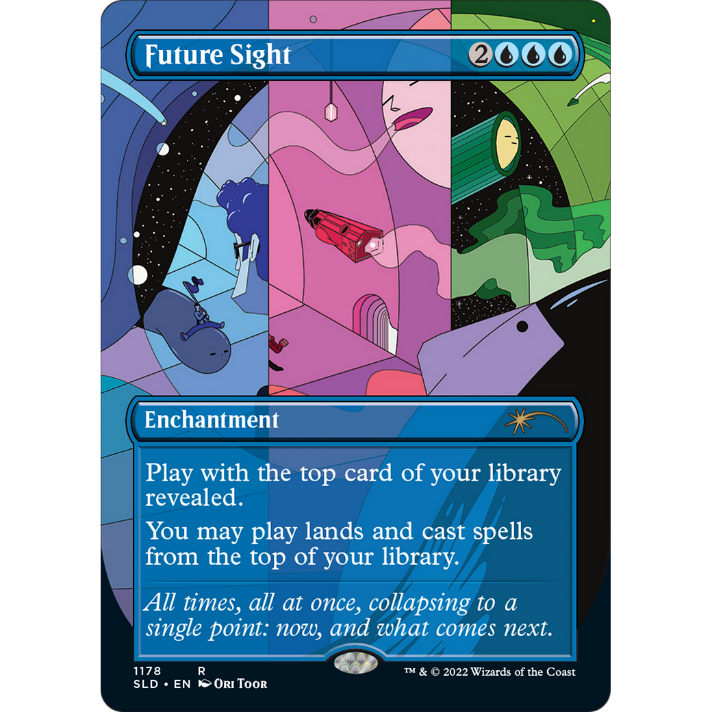 Future Sight (SLD-1178) - Secret Lair Drop (Borderless) Foil