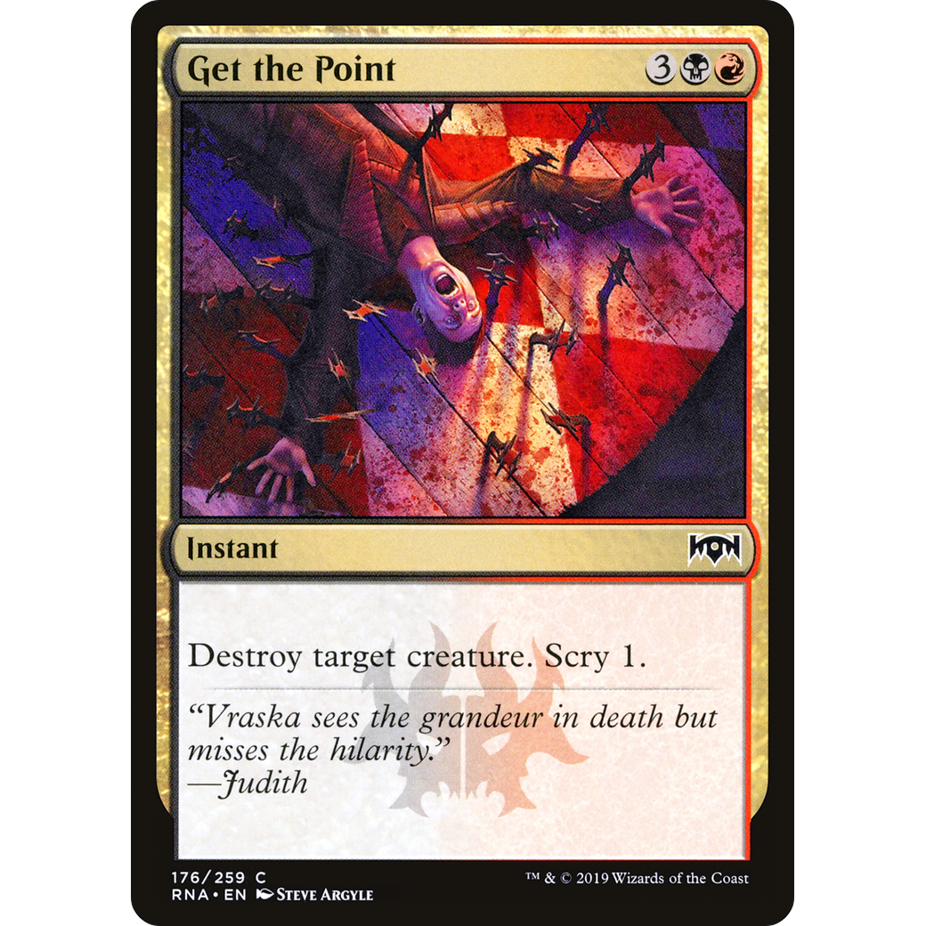 Get the Point (RNA-176) - Ravnica Allegiance Foil