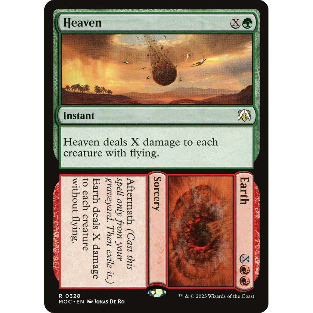 Heaven // Earth (MOC-328) - March of the Machine Commander