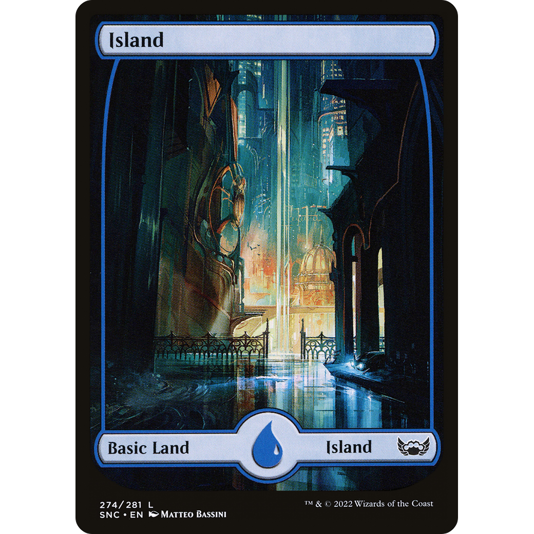 Island (274) (SNC-274) - Streets of New Capenna Foil