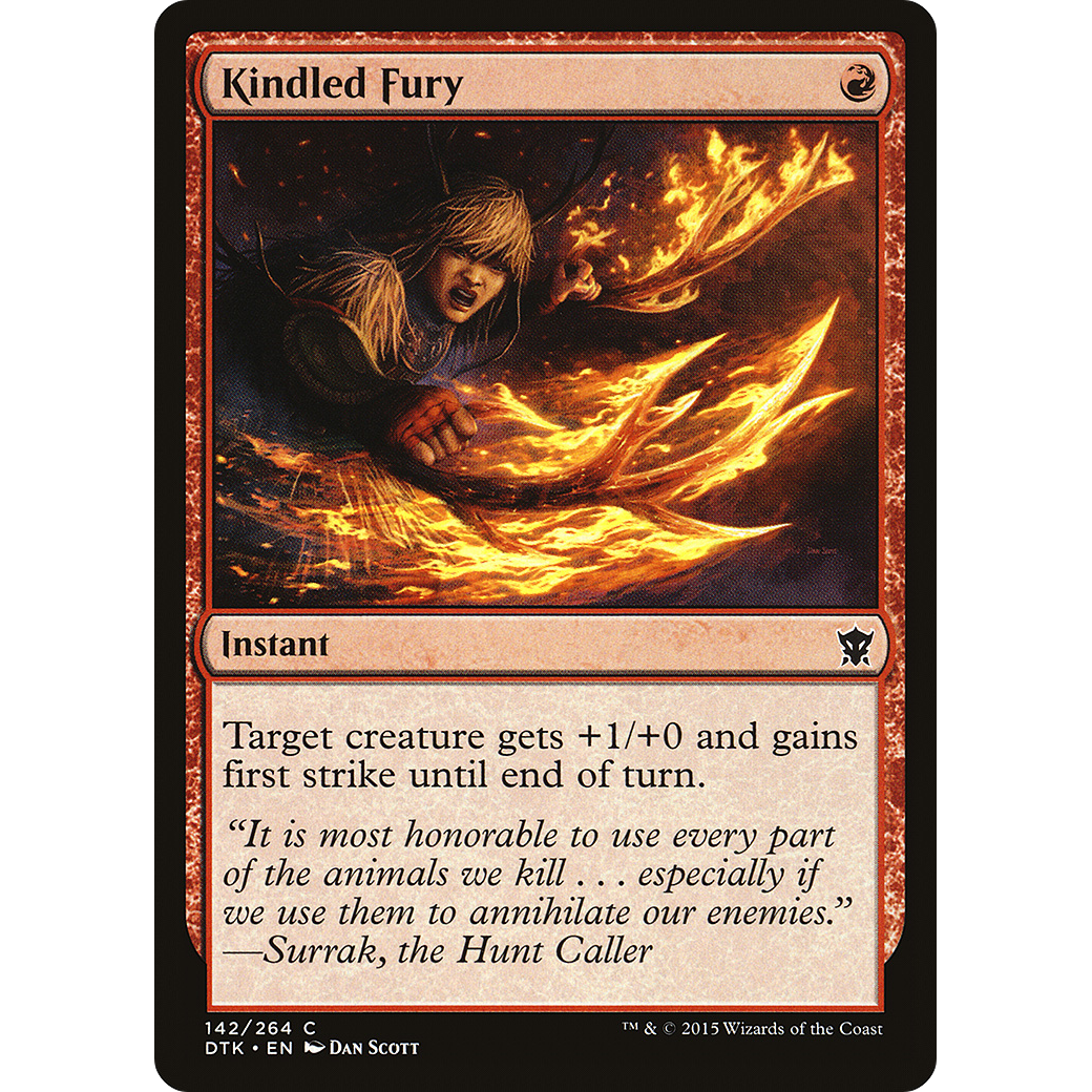 Kindled Fury (DTK-142) - Dragons of Tarkir