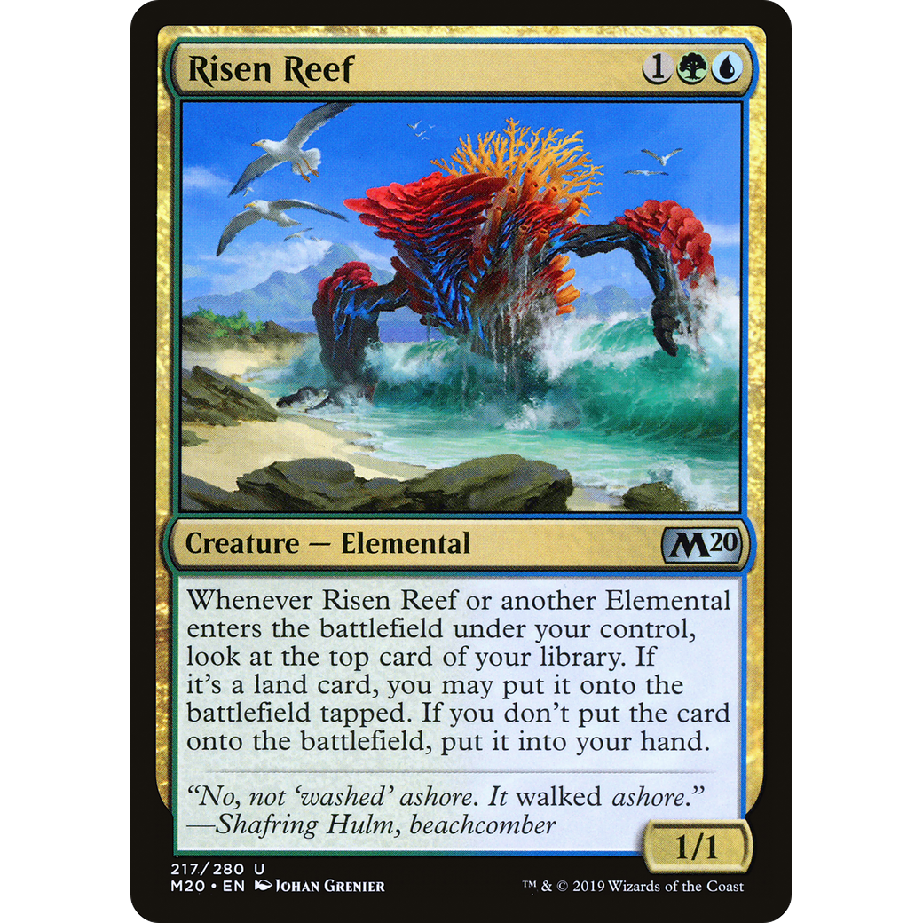 Risen Reef (M20-217) - Core Set 2020