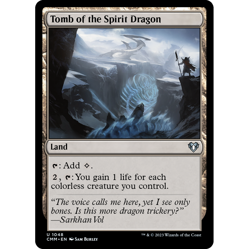 Tomb of the Spirit Dragon (CMM-1048) - Commander Masters