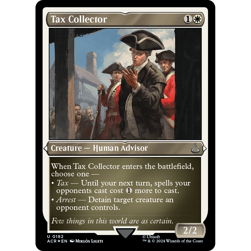 Tax Collector (ACR-182) - Assassin's Creed Etched Foil