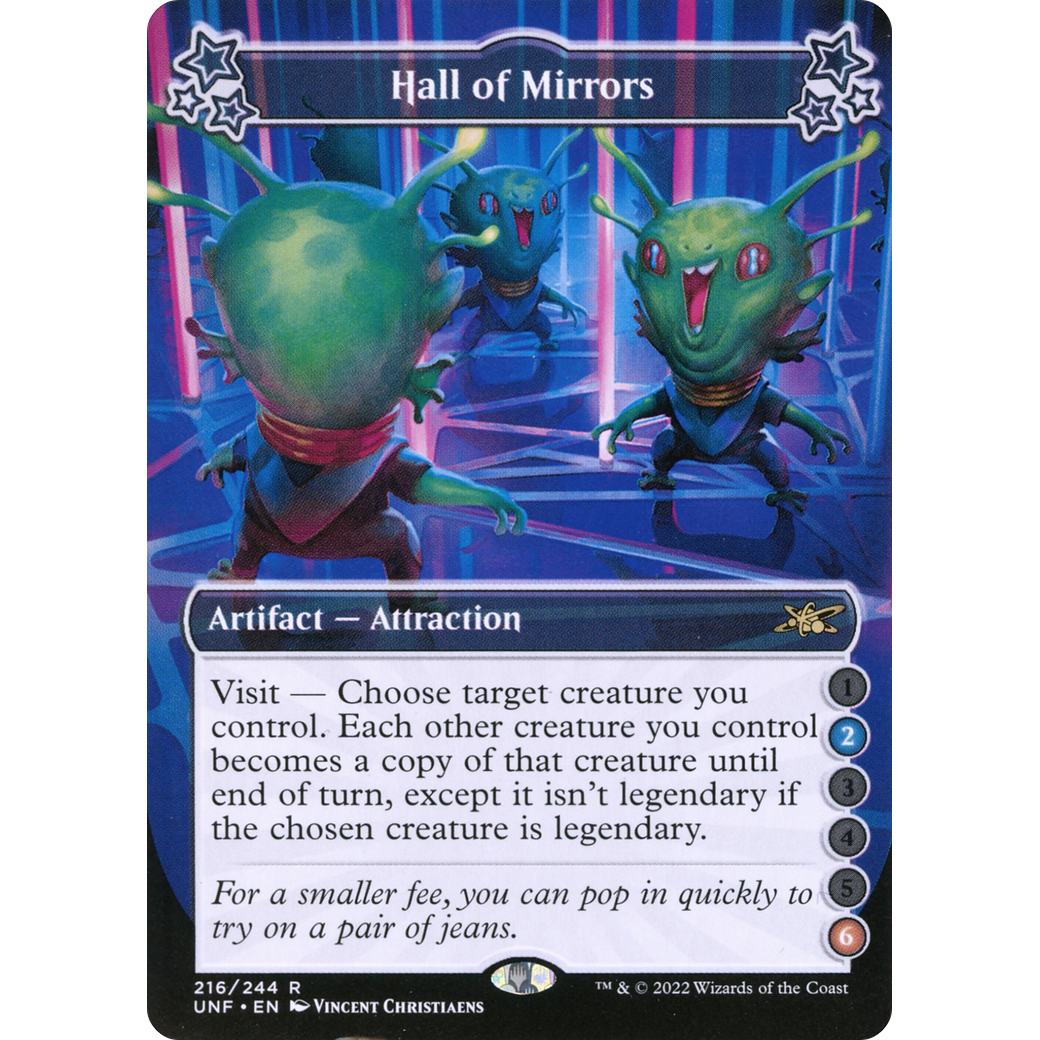 Hall of Mirrors (2-6) (UNF-216) - Unfinity Foil