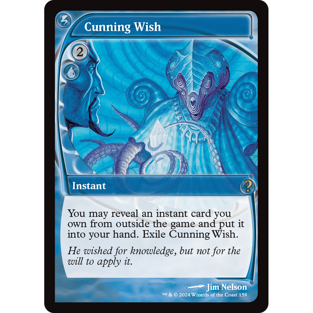 Cunning Wish (Future Sight) (MB2-159) - Mystery Booster 2 Foil