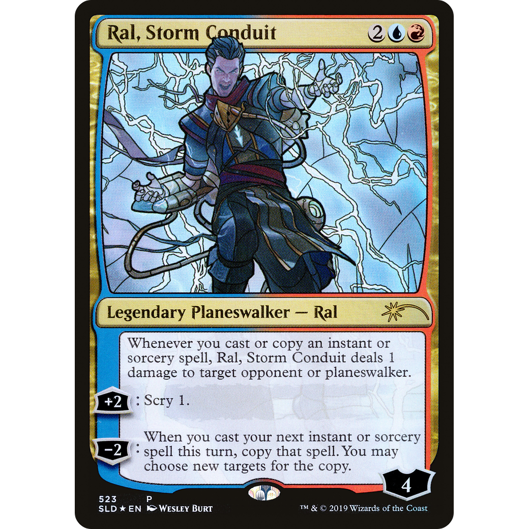 Ral, Storm Conduit (Stained Glass) (SLD-523) - Secret Lair Drop Foil
