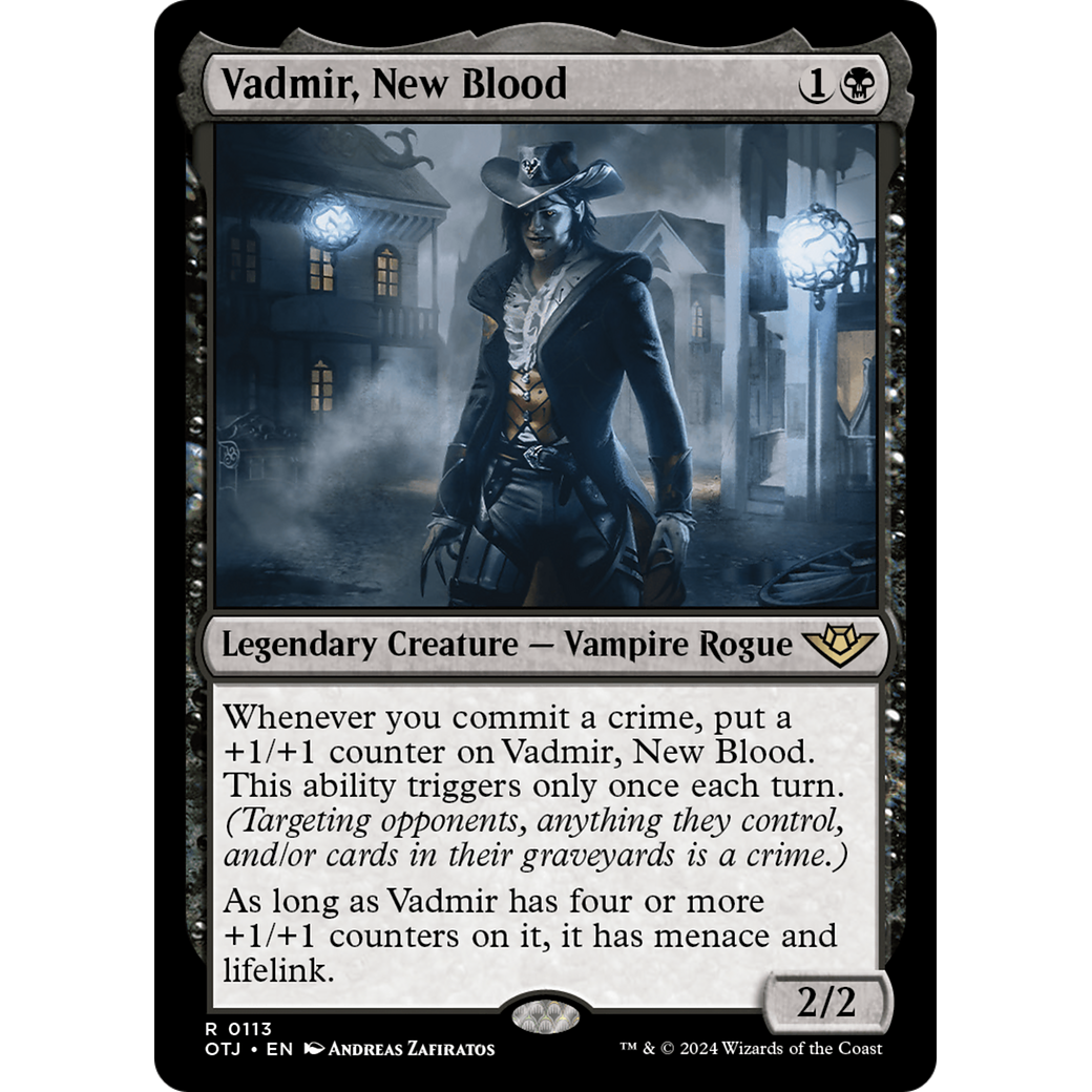 Vadmir, New Blood (OTJ-113) - Outlaws of Thunder Junction