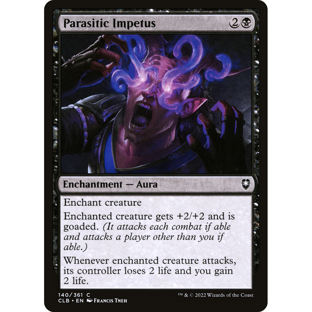 Parasitic Impetus (CLB-140) - Commander Legends: Battle for Baldur's Gate