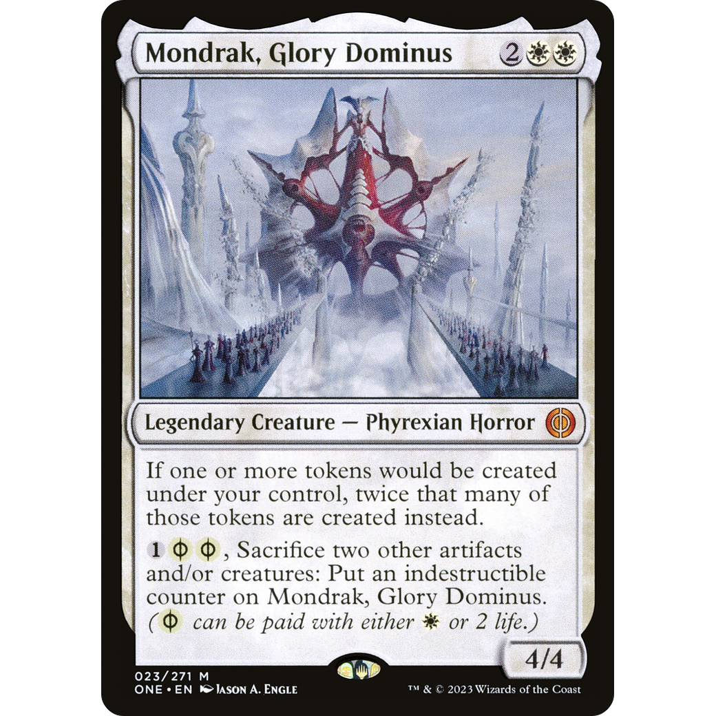 Mondrak, Glory Dominus (ONE-023) - Phyrexia: All Will Be One Foil