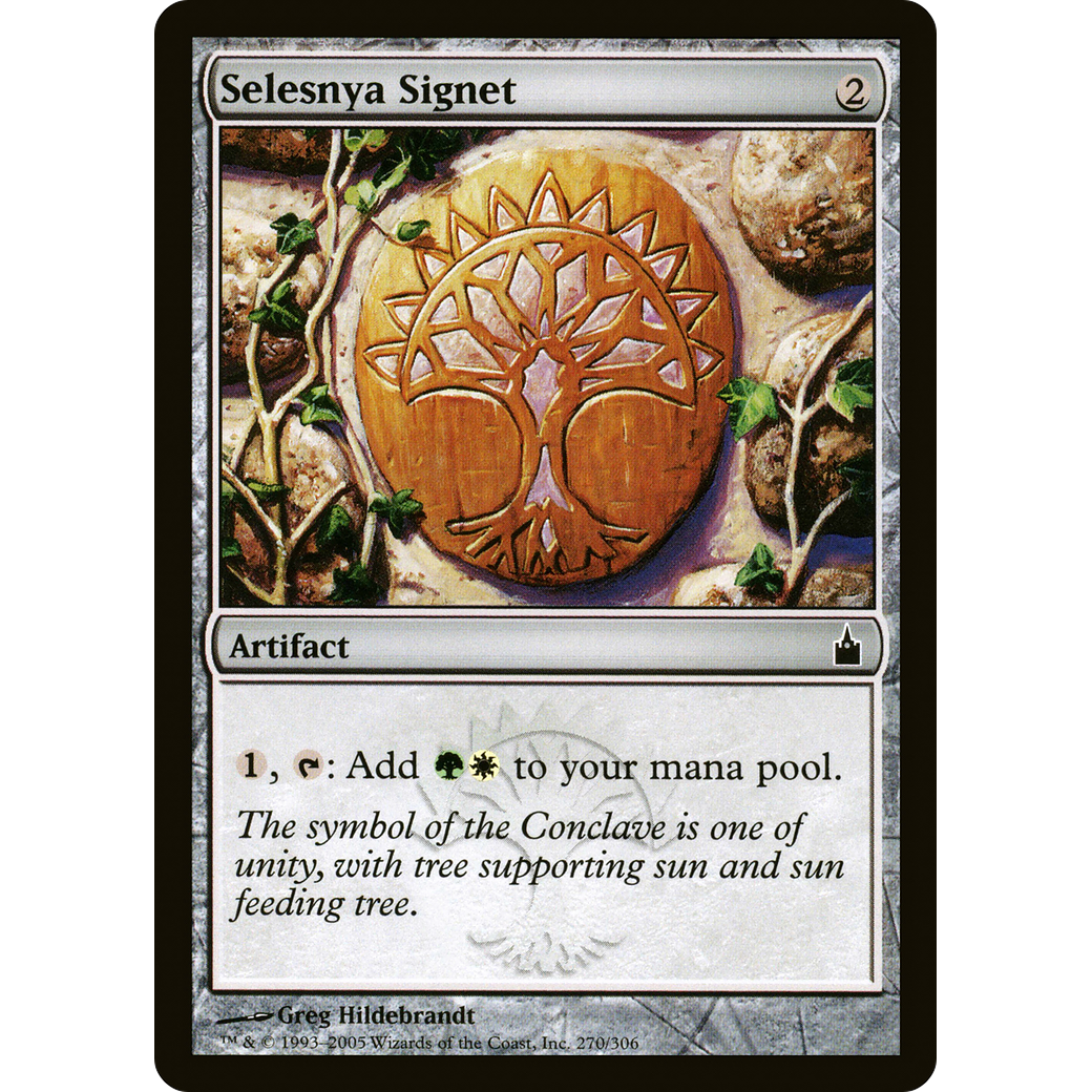 Selesnya Signet (RAV-270) - Ravnica: City of Guilds