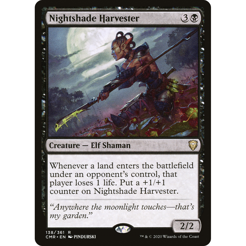 Nightshade Harvester (CMR-138) - Commander Legends