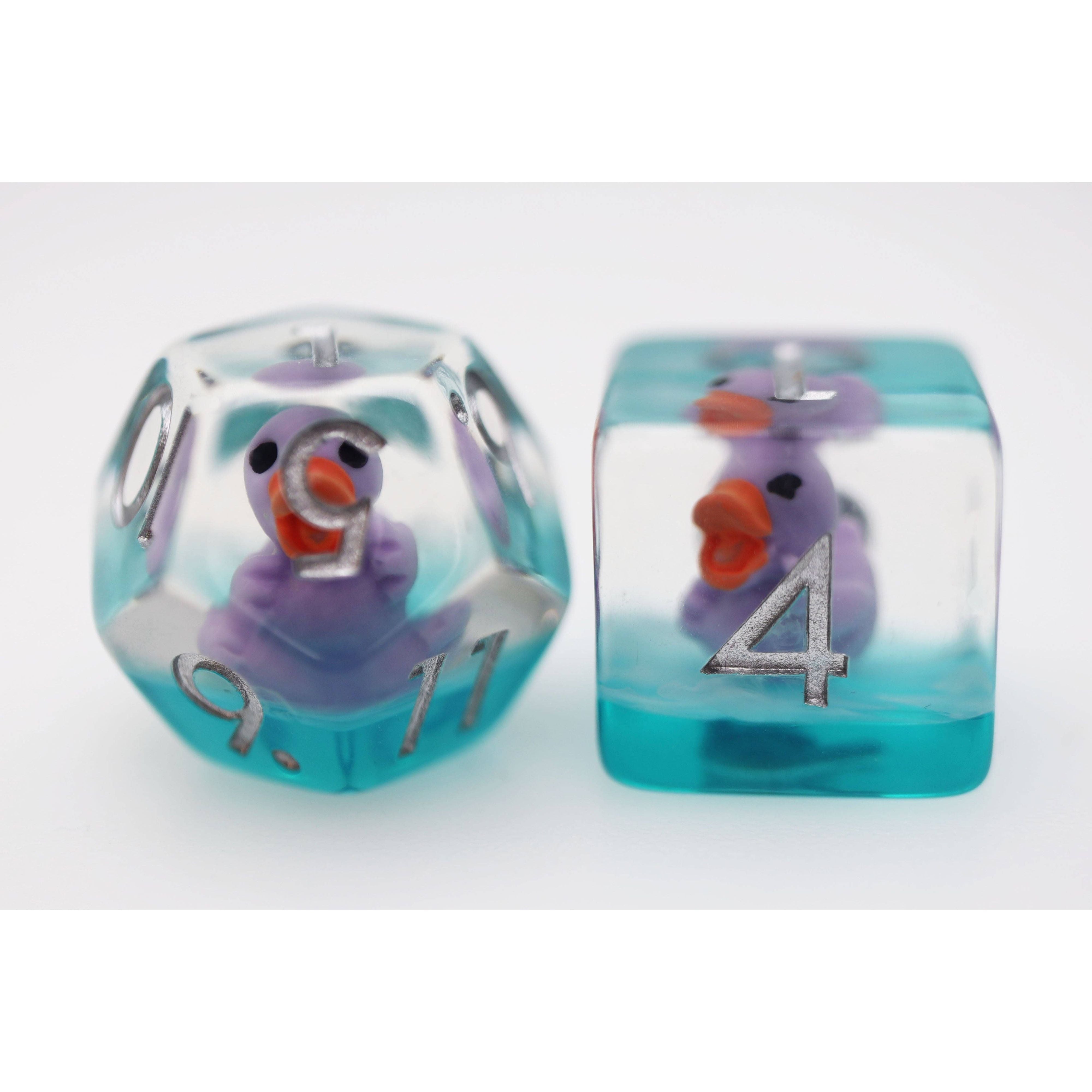 Lovely Duck RPG Dice Set