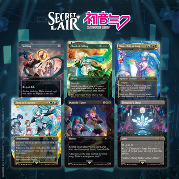 Magic the Gathering: Secret Lair x Hatsune Miku: Digital Sensation (English Version)