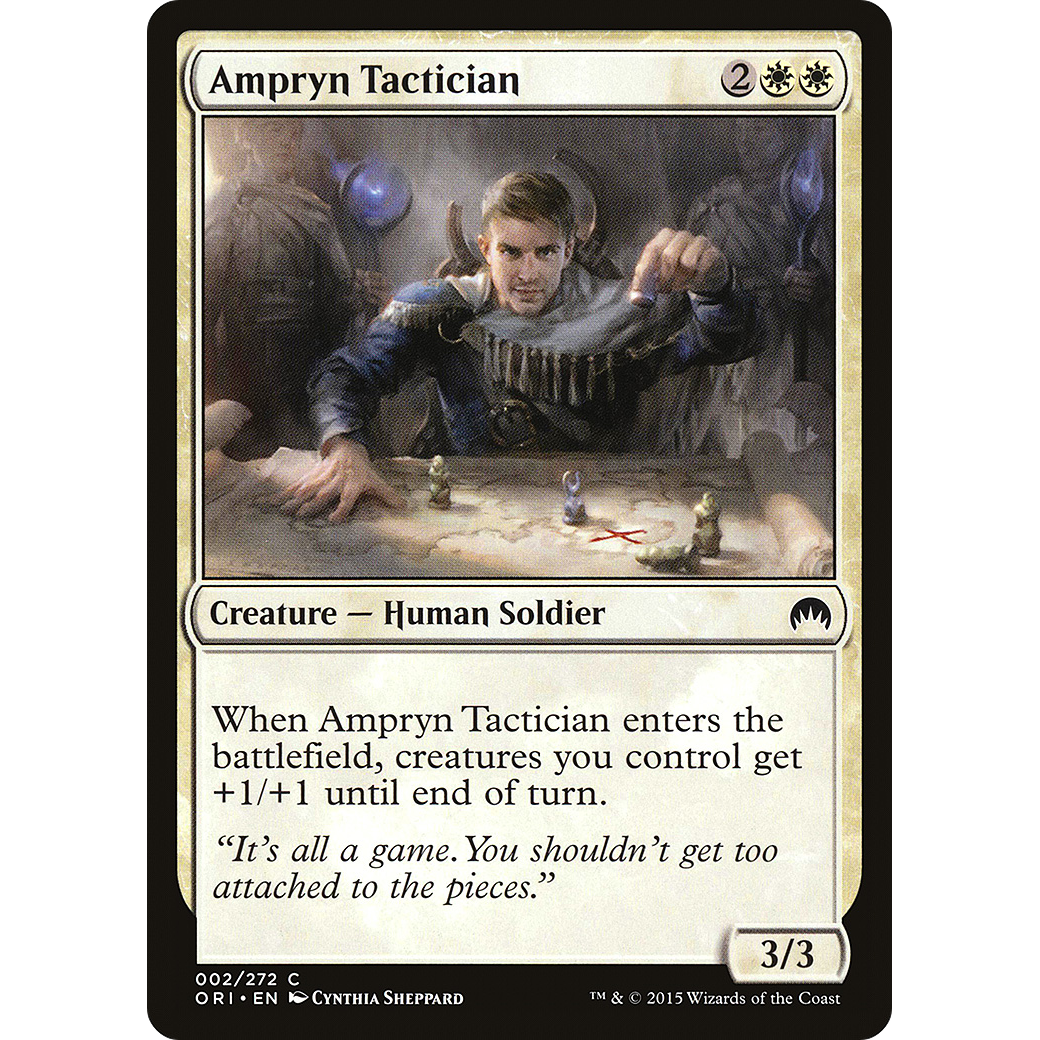 Ampryn Tactician (ORI-002) - Magic Origins