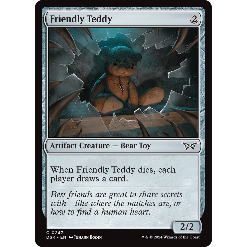 Friendly Teddy (DSK-247) - Duskmourn: House of Horror