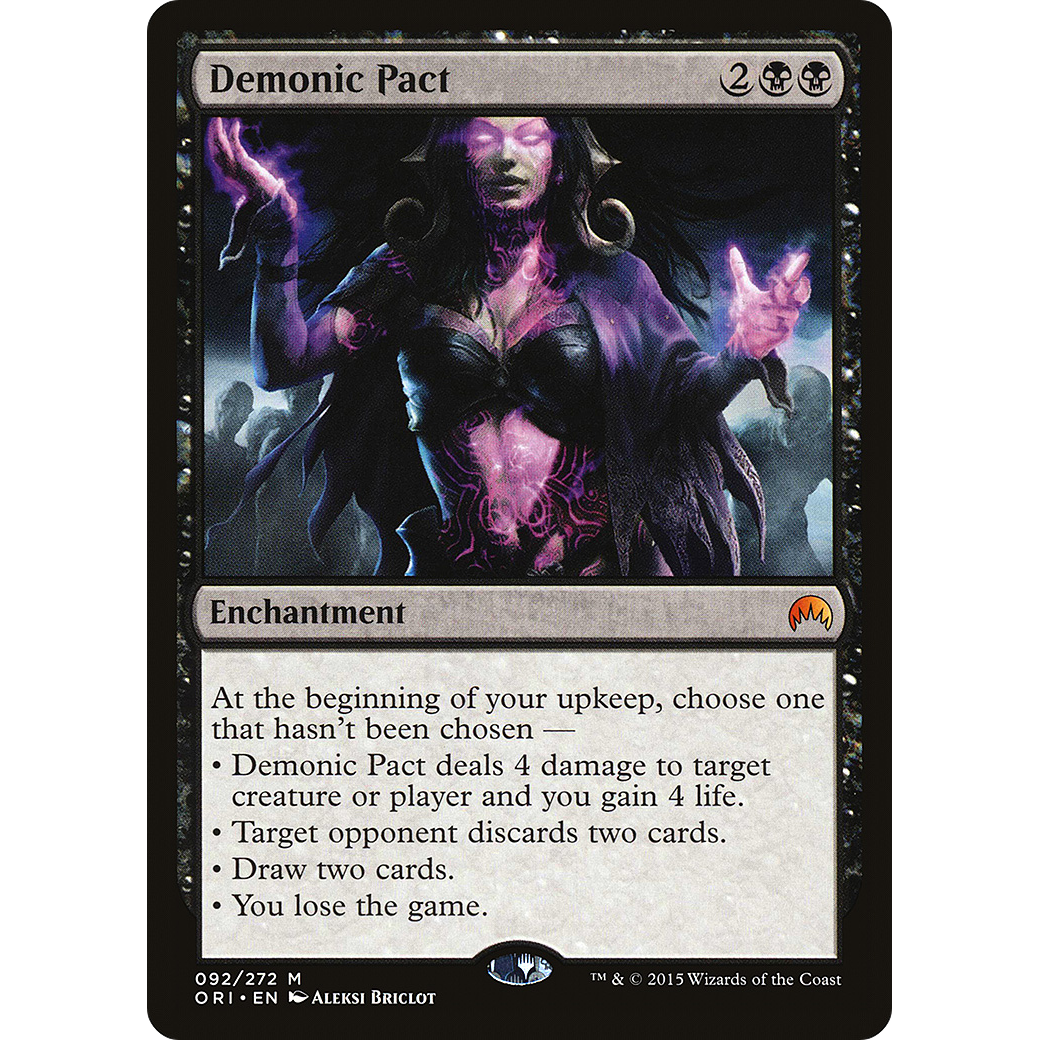 Demonic Pact (ORI-092) - Magic Origins