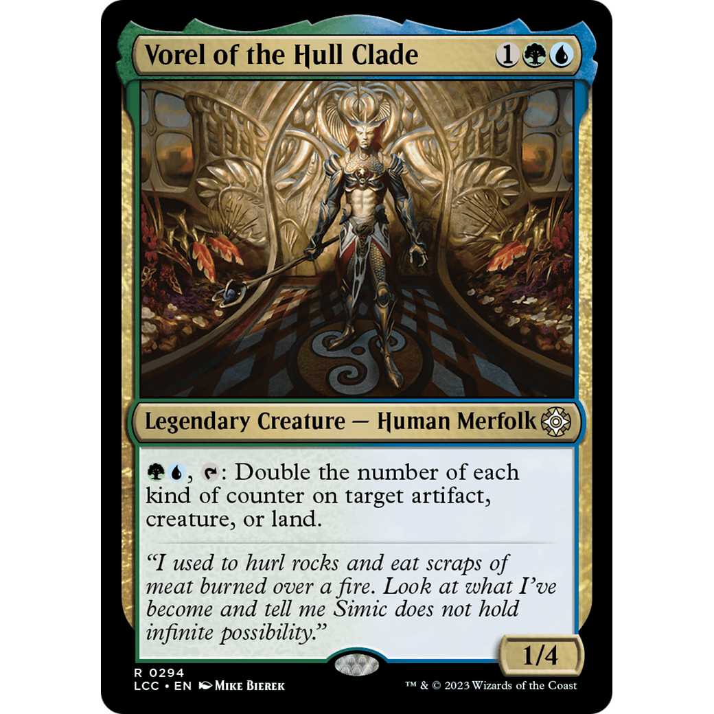Vorel of the Hull Clade (LCC-294) - The Lost Caverns of Ixalan Commander