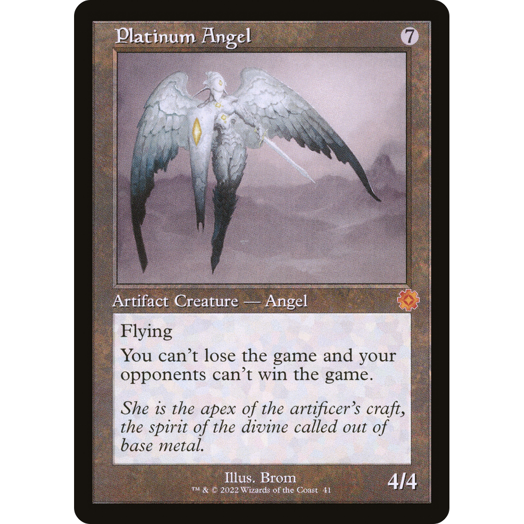 Platinum Angel (BRR-041) - The Brothers' War Retro Artifacts