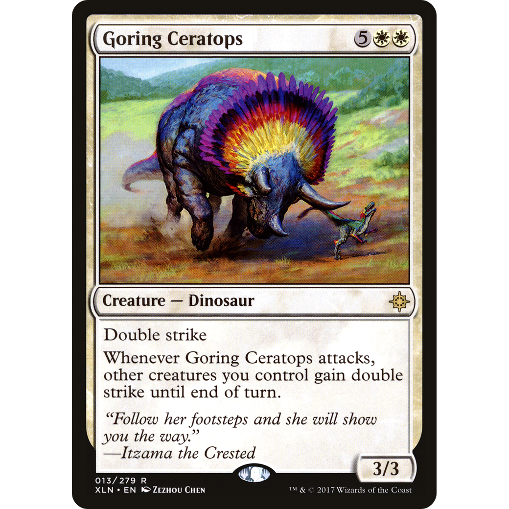 Goring Ceratops (XLN-013) - Ixalan Foil