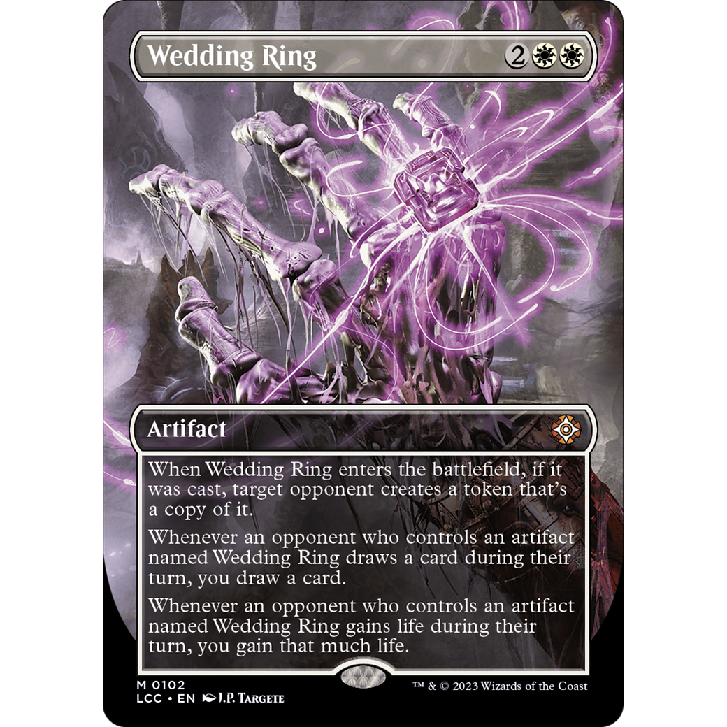 Wedding Ring (LCC-102) - The Lost Caverns of Ixalan Commander (Borderless)