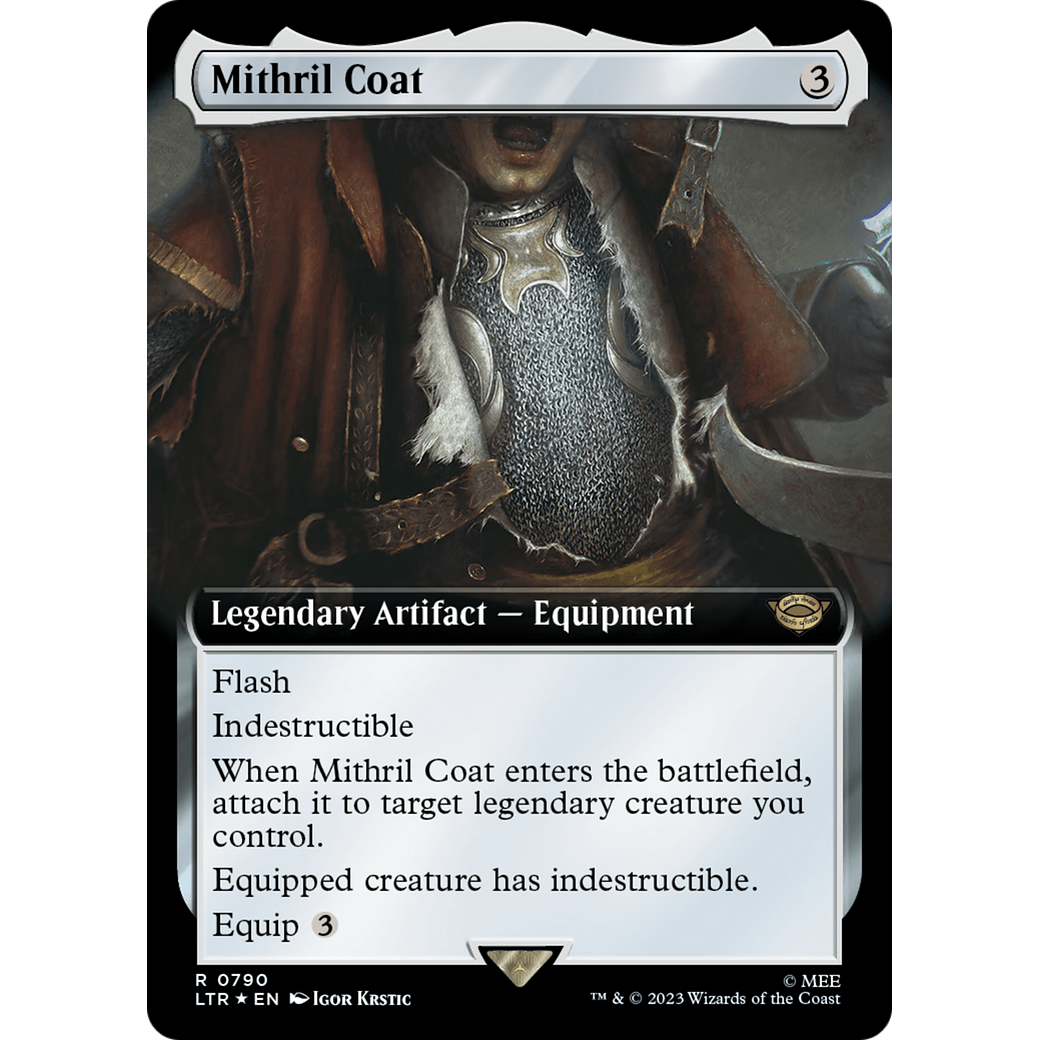 Mithril Coat (LTR-790) - The Lord of the Rings: Tales of Middle-earth: (Extended Art) Foil