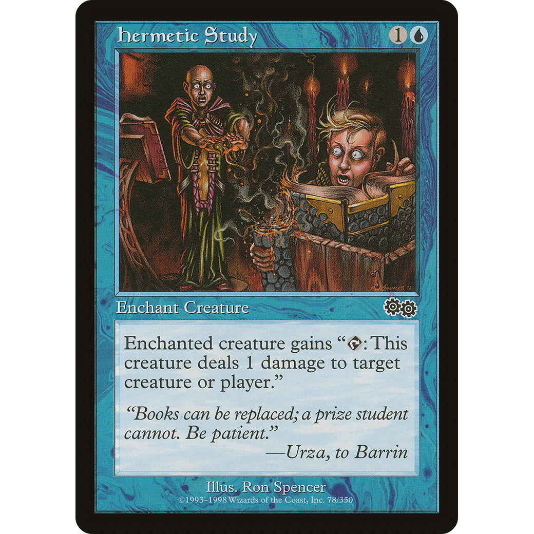 Hermetic Study (USG-078) - Urza's Saga