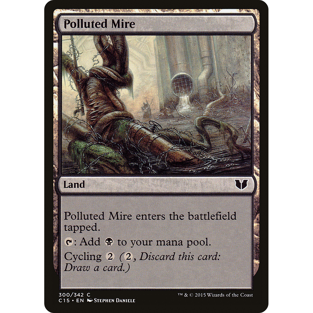 Polluted Mire (C15-300) - Commander 2015