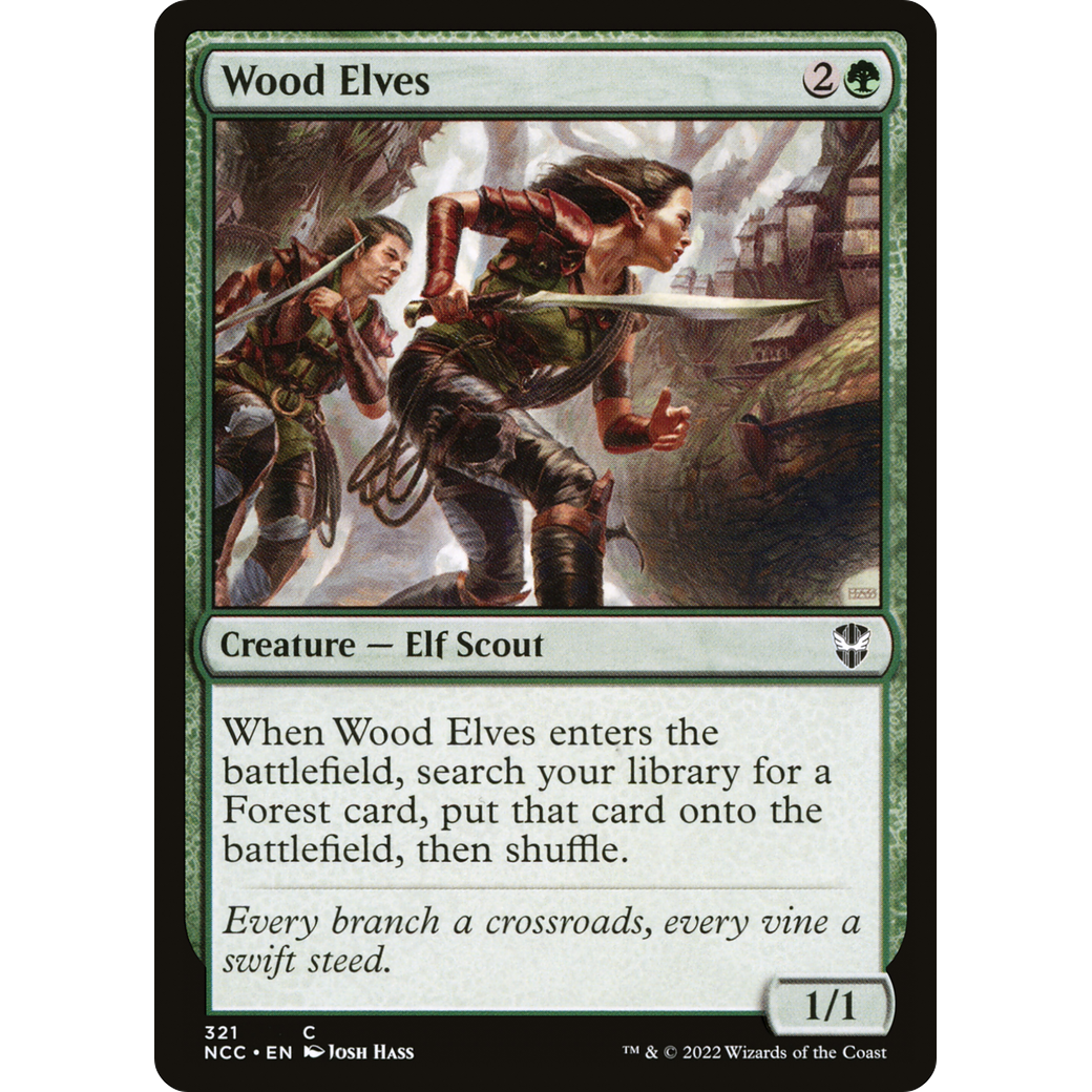 Wood Elves (NCC-321) - New Capenna Commander
