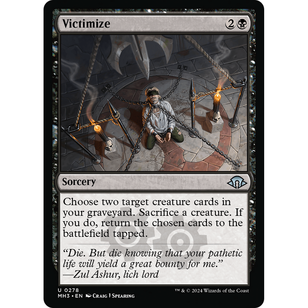 Victimize (MH3-278) - Modern Horizons 3 Foil