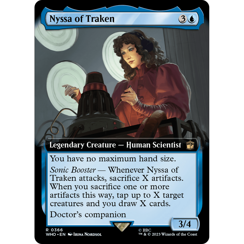 Nyssa of Traken (Extended Art) (WHO-366) - Doctor Who: (Extended Art) Foil
