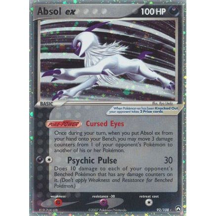 Absol ex 92/108 - Power Keepers Holofoil