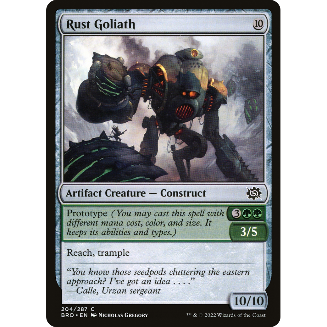 Rust Goliath (BRO-204) - The Brothers' War