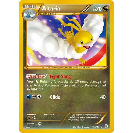 Altaria 152/149 - Boundaries Crossed Holofoil