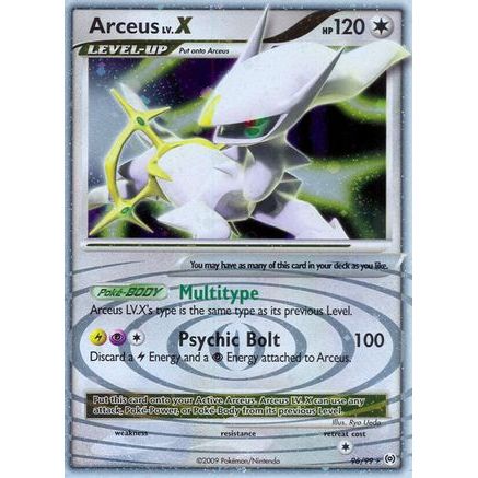 Arceus Lv.X (96) 96/99 - Arceus Holofoil