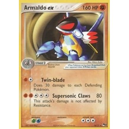 Armaldo ex (Non-Holo) 16/17 - POP Series 1