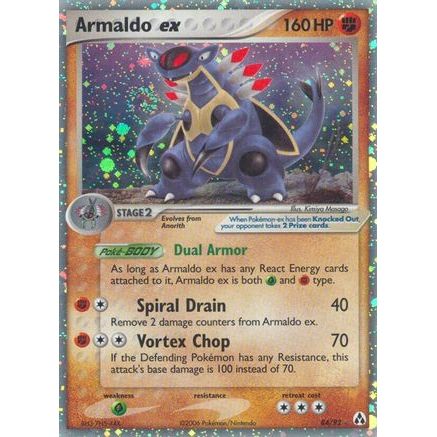 Armaldo ex 84/92 - Legend Maker Holofoil