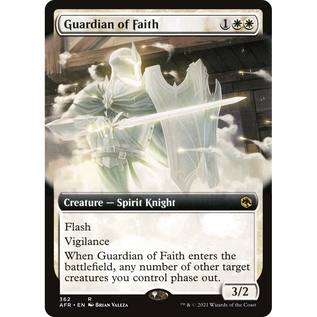 Guardian of Faith (Extended Art) (AFR-362) - Adventures in the Forgotten Realms: (Extended Art) Foil