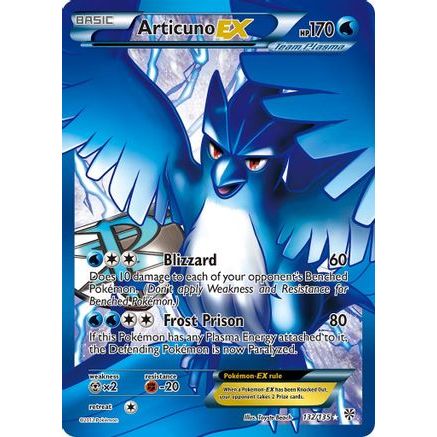Articuno EX (Team Plasma) (132 Full Art) 132/135 - Plasma Storm Holofoil