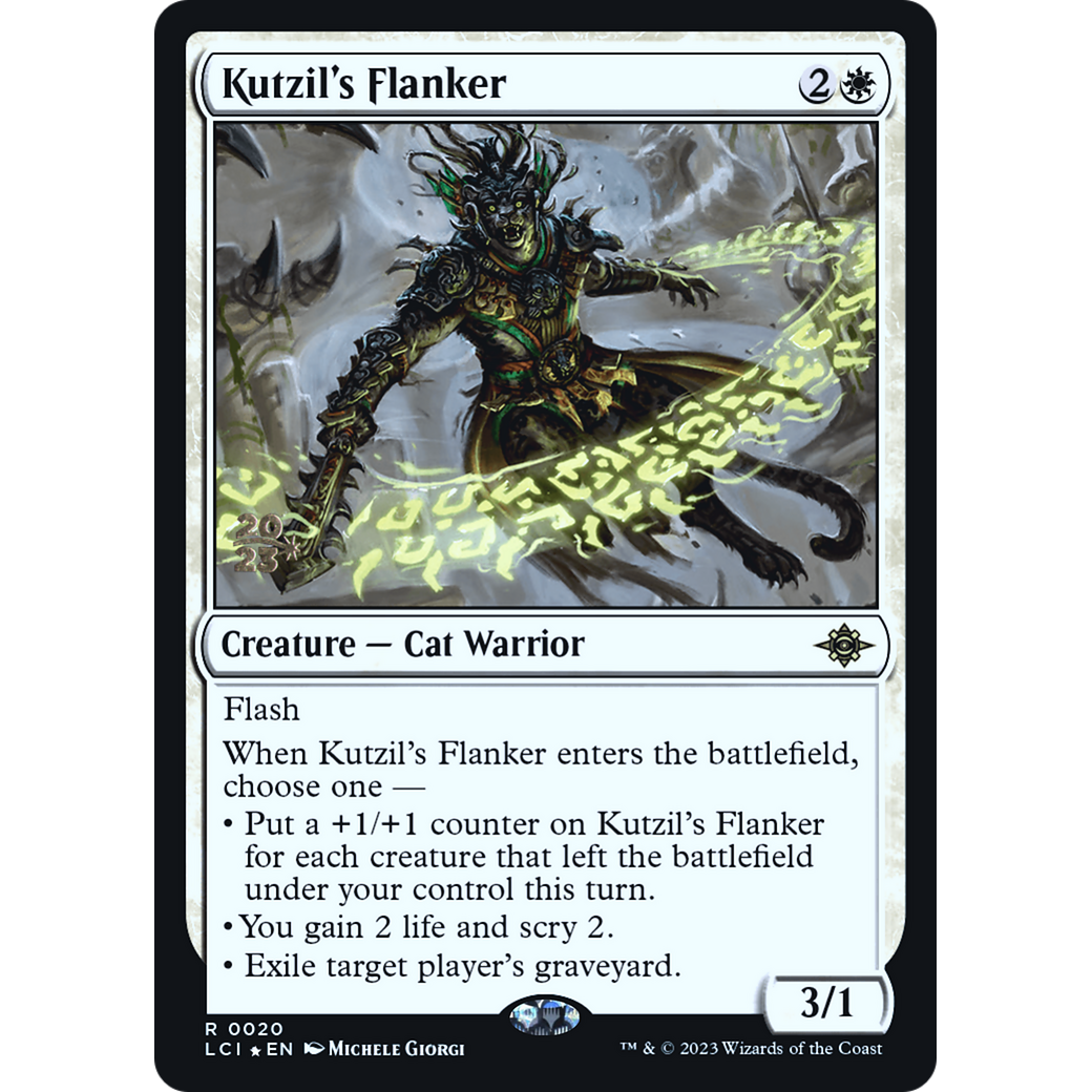 Kutzil's Flanker (PRE-20S) - The Lost Caverns of Ixalan Promos Foil