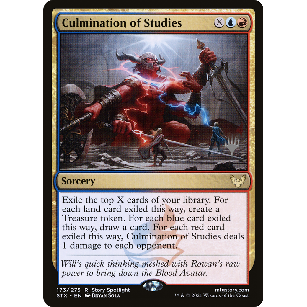 Culmination of Studies (PPSTX-173) - Strixhaven: School of Mages Promos