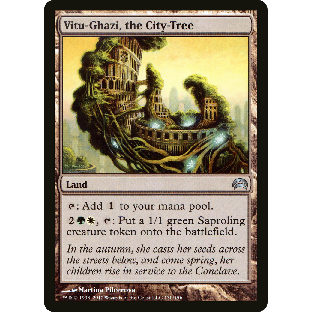 Vitu-Ghazi, the City-Tree (PC2-130) - Planechase 2012