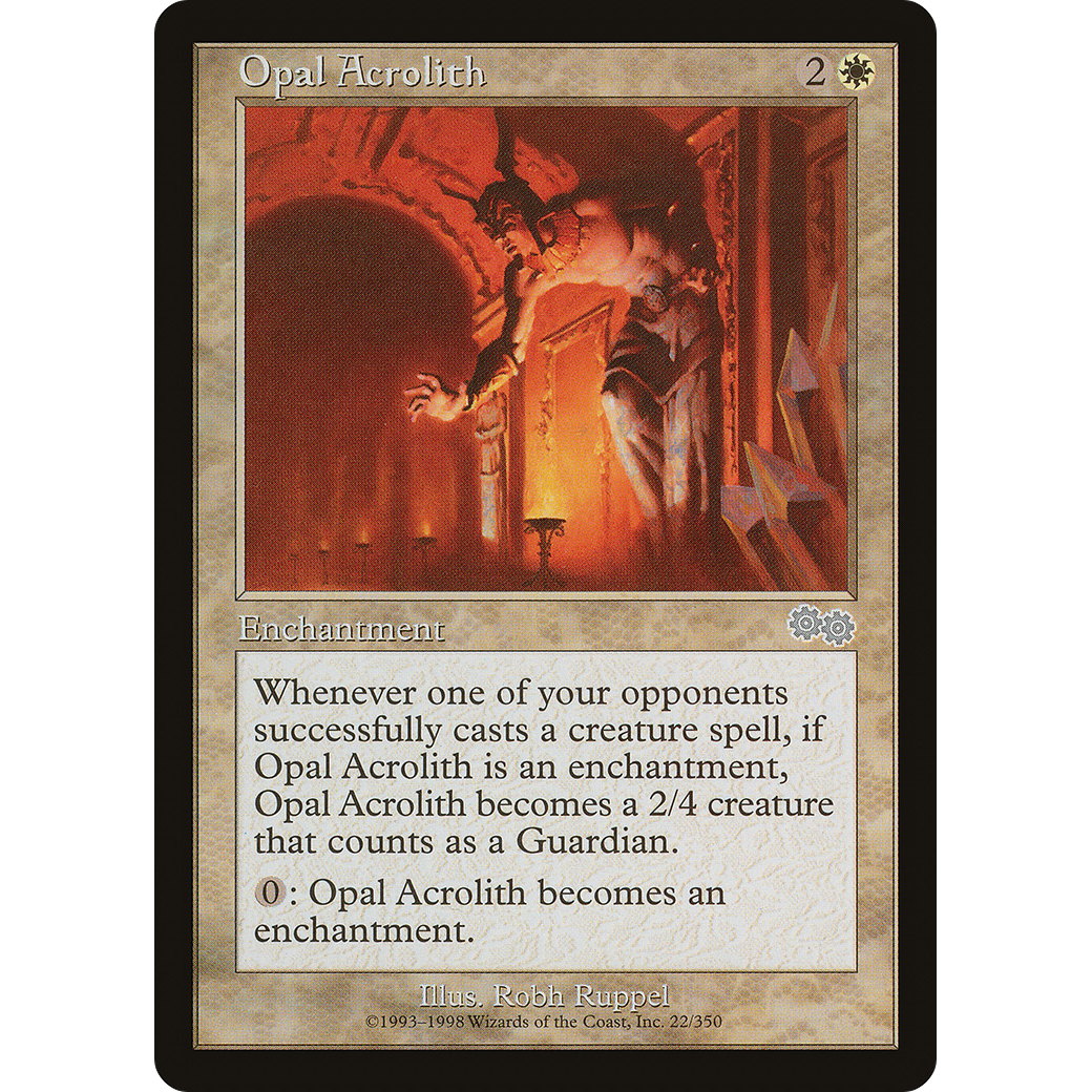 Opal Acrolith (USG-022) - Urza's Saga