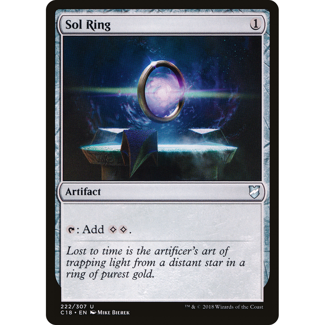 Sol Ring (C18-222) - Commander 2018