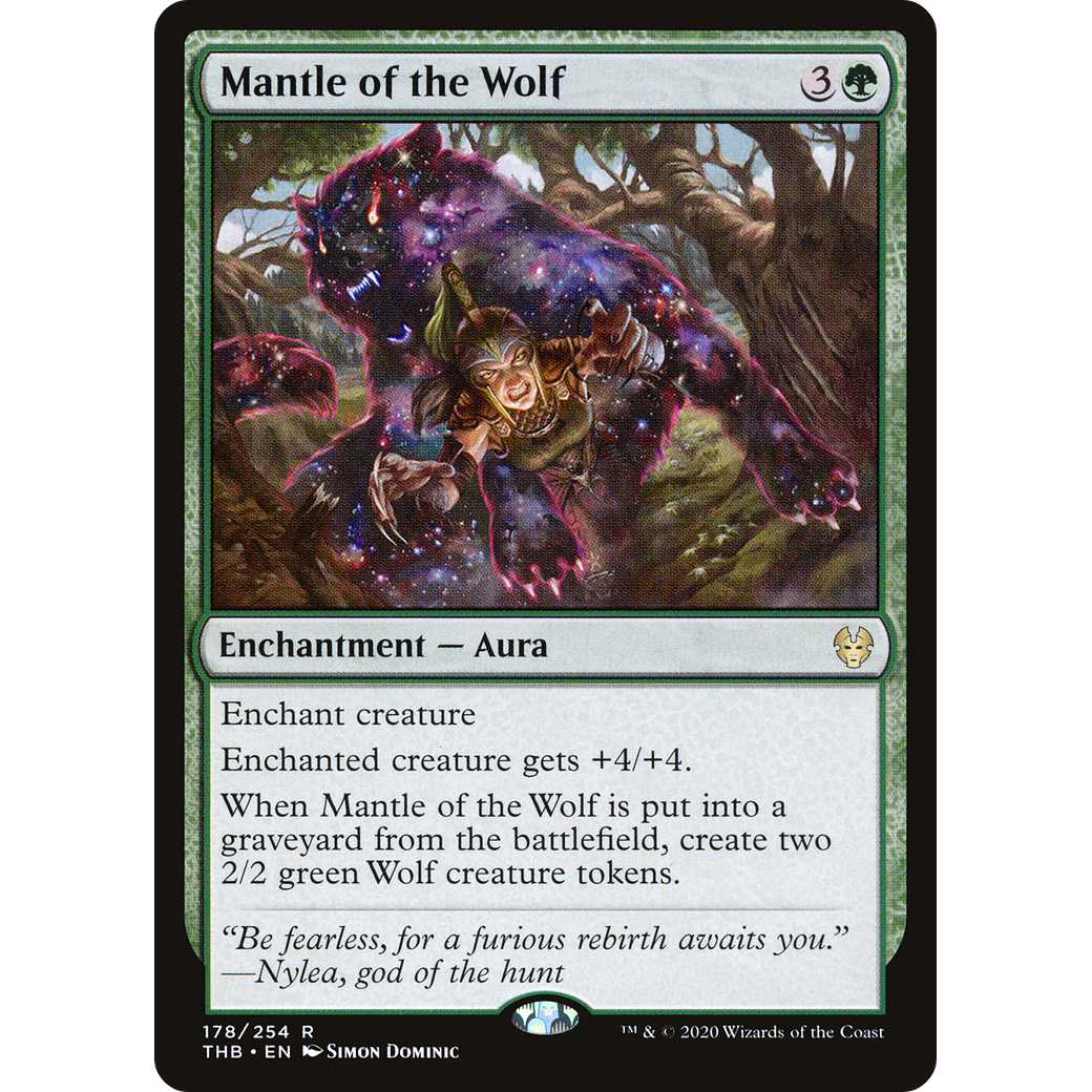Mantle of the Wolf (THB-178) - Theros Beyond Death