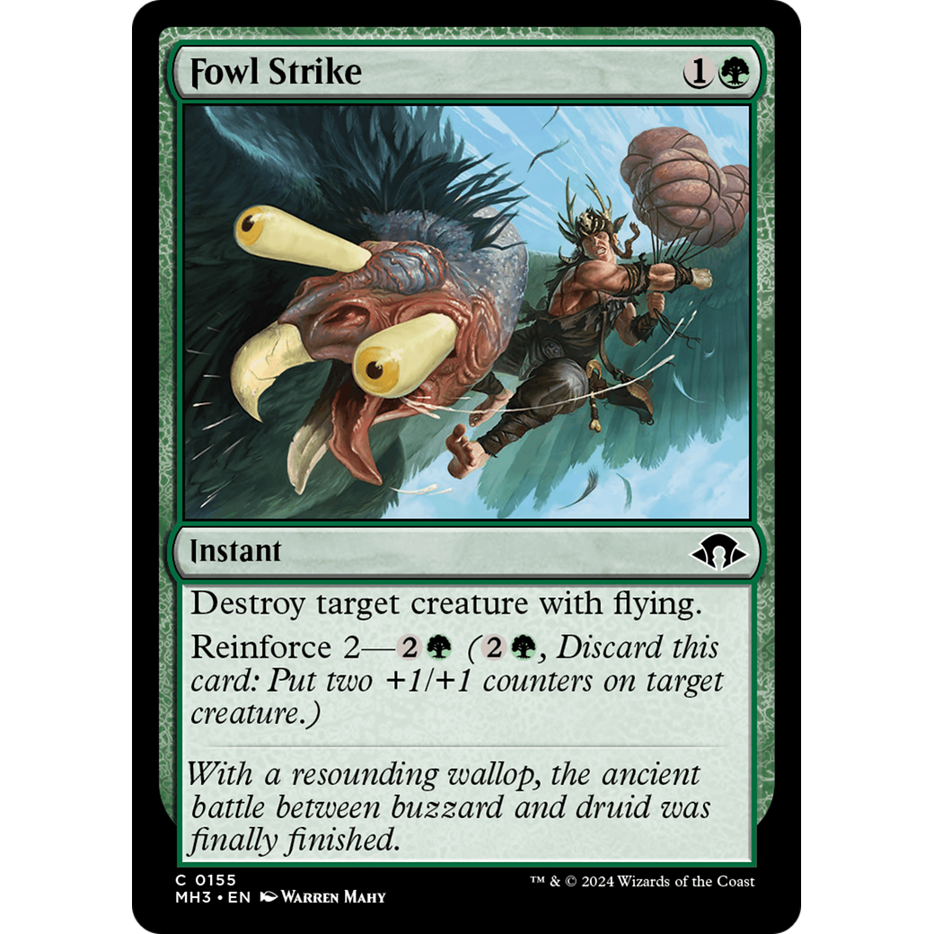 Fowl Strike (MH3-155) - Modern Horizons 3 Foil