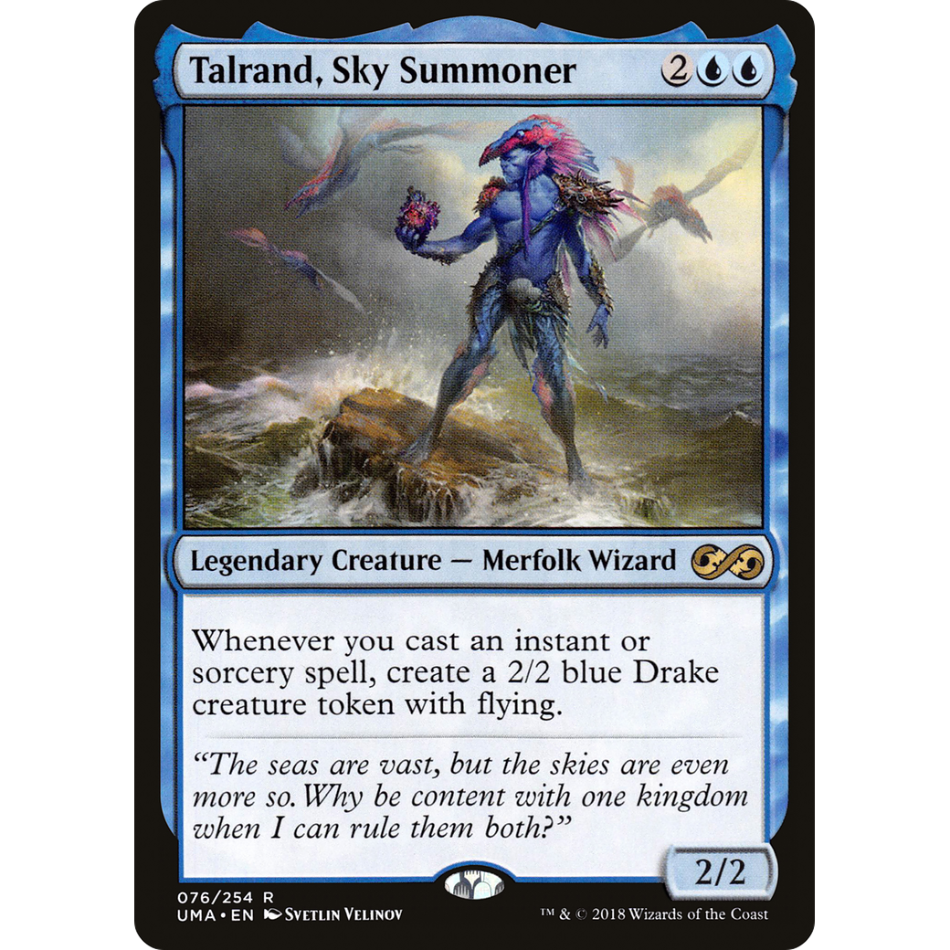 Talrand, Sky Summoner (UMA-076) - Ultimate Masters Foil
