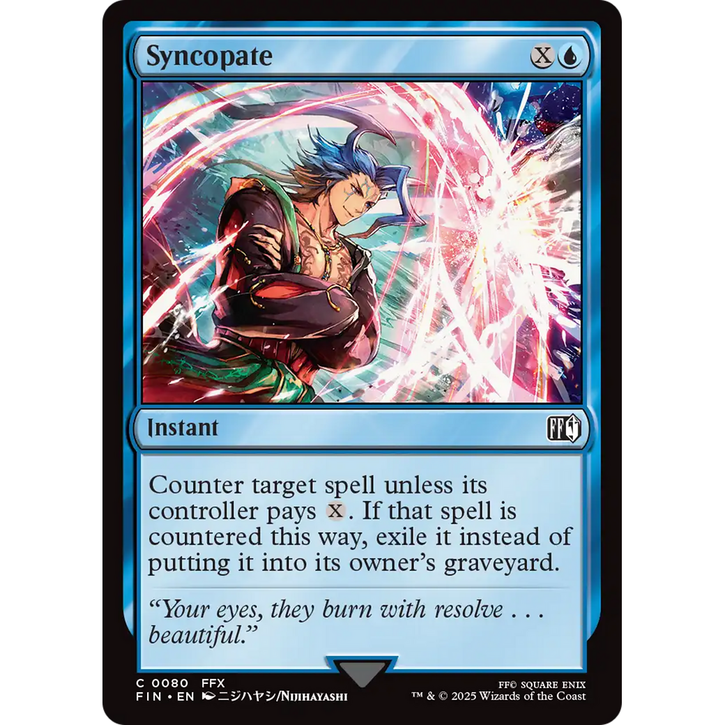 Syncopate (FIN-080) - FINAL FANTASY Foil